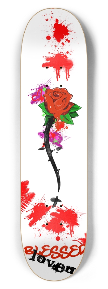 Blessed 7-3/4 Skateboard Deck