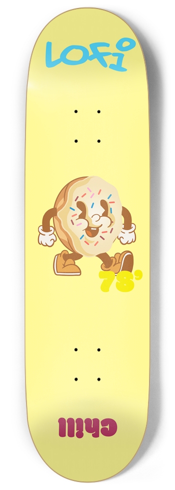 Eclectic Lofi 9 Inch Skateboard