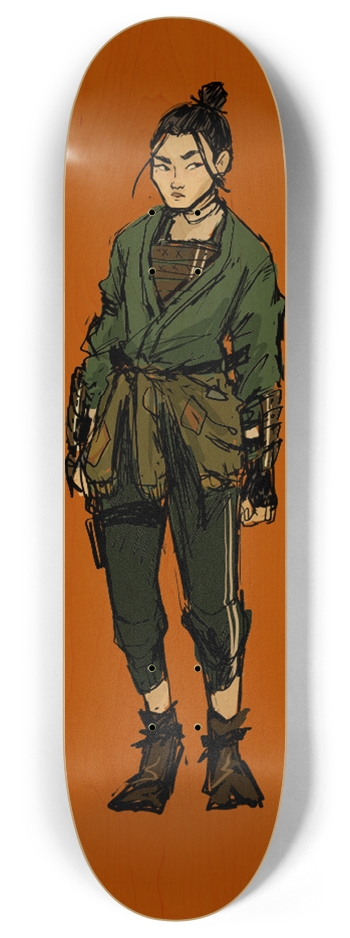 Kageshima Shinobu - Ride Ready 8 Inch Skateboard Deck