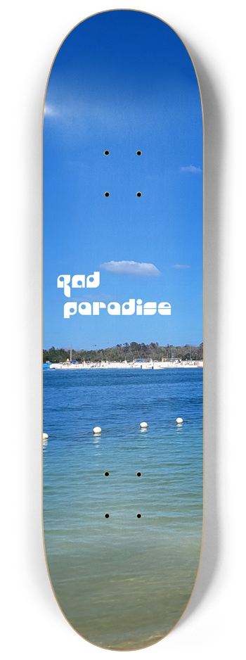 Paradise 8-1/4 Skateboard Deck