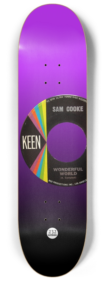 Wonderful World 8-1/4 Skateboard Deck