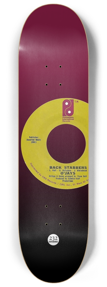Back Stabbers 8-1/4 Skateboard Deck