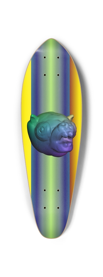 Mutant Beaver Mini Cruiser- Yellow