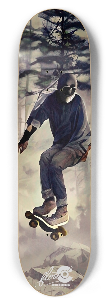 Mask Series 8 - Custom Skateboard 8-1/2 Skateboard Deck