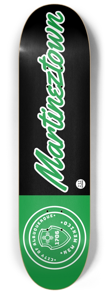 Martineztown 8-1/4 Skateboard Deck