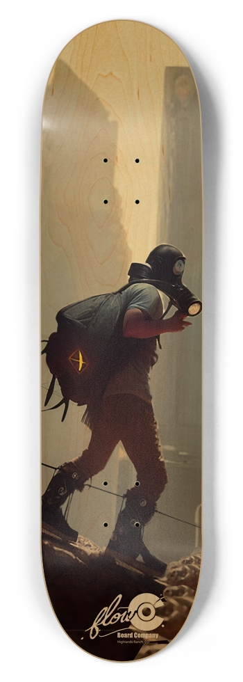 Mask Series 6 - Custom Skateboard 8-1/2 Skateboard Deck