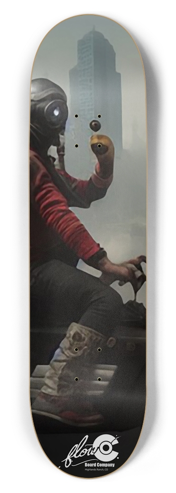 Mask Series 4 - Custom Skateboard 8-1/2 Skateboard Deck
