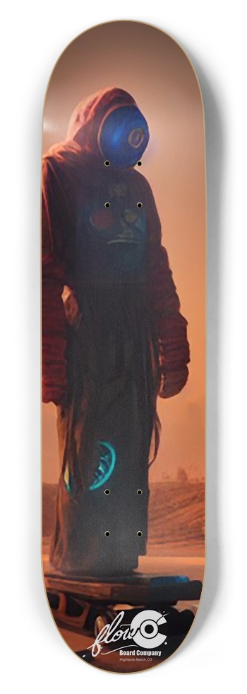 Mask Series 3 - Custom Skateboard 8-1/2 Skateboard Deck