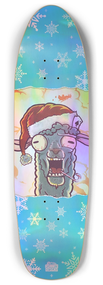 Llama Claus Punk Nose Punk Nose Shape