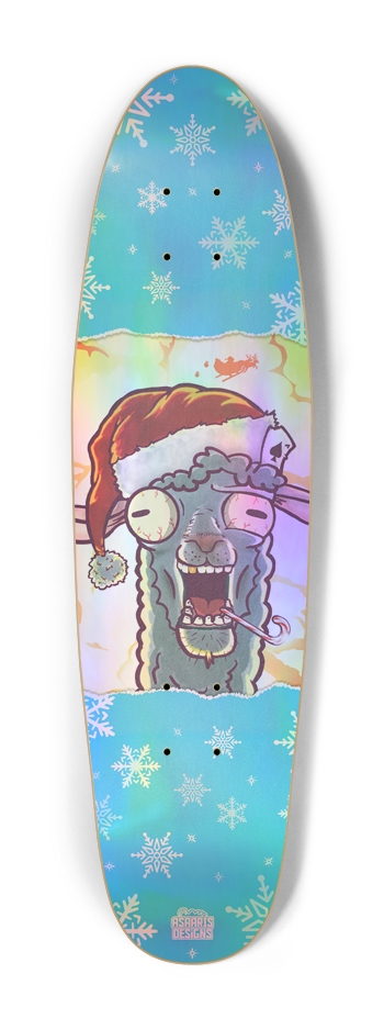 Llama Claus Cruiser Cruiser Shape