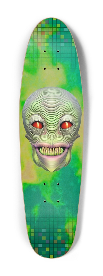 Digital Invader Cruiser Deck Cruiser Shape