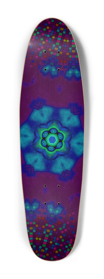 Alien Algae Flower Cruiser Deck Cruiser Shape