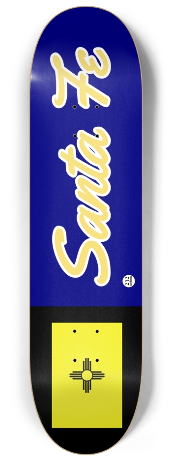 Santa Fe 8-1/4 Skateboard Deck