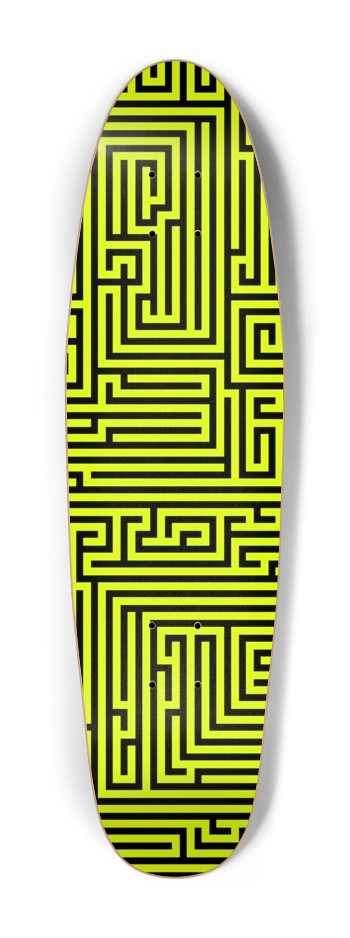 Yellow Maze Cruiser Cruiser Shape