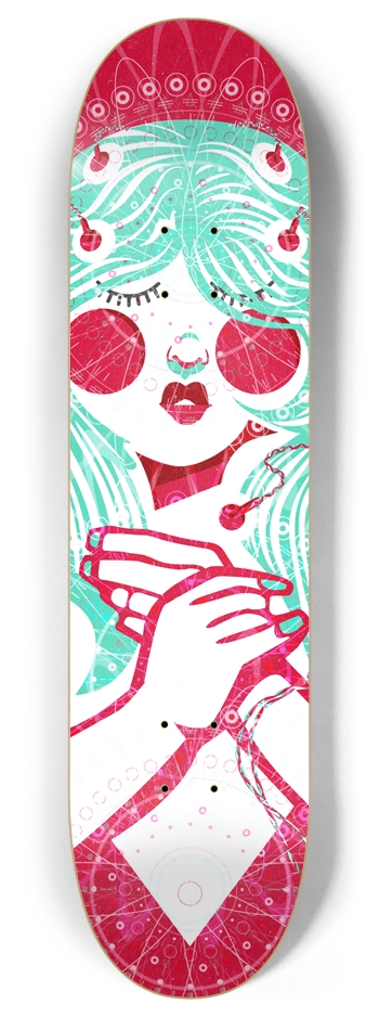 Rachel 8 Inch Skateboard Deck