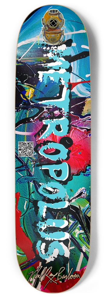 Metropolus 9 Inch Skateboard