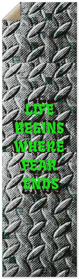 Fear Ends Griptape 9 x 33 Inch Griptape