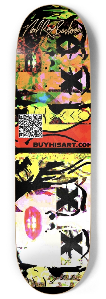 MONKEY MONROE Custom Skateboard