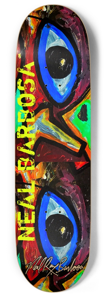 GRINDER EYES Custom Skateboard 9 Inch Skateboard