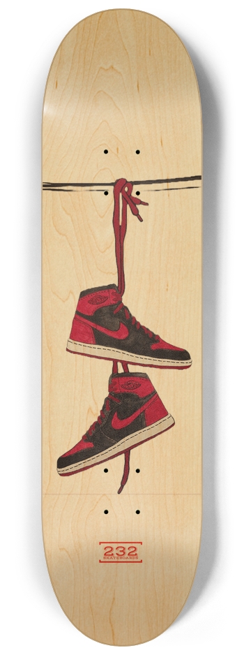 J’s 8-1/4 Skateboard Deck