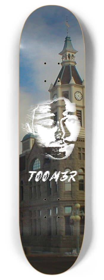 T00M3R Downtown Deck 8 Inch Skateboard Deck