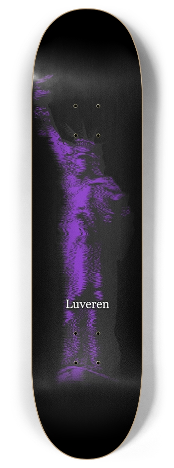 Statue Of Liberty Purple Luveren Deck