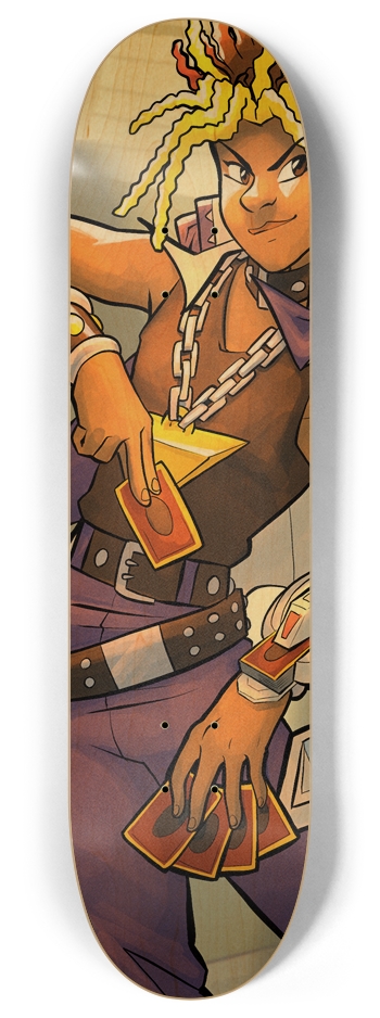 Marcus Cosplay - Ride Ready 8 Inch Skateboard Deck