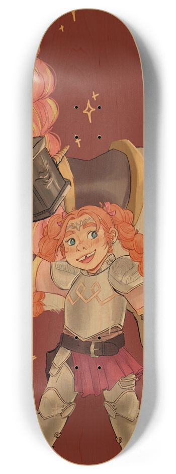 Grimsby Hammerswinger - Ride Ready 8 Inch Skateboard Deck