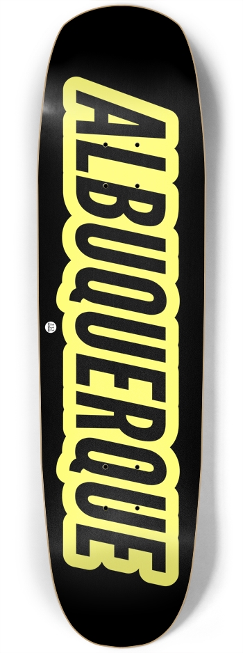 Albuquerque Burque Skateboard Square Nose