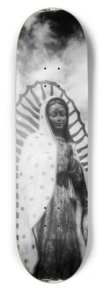 Our Lady of Guadalupe Skateboard Santa Fe Skateboard  8-3/4 Inch Skateboard