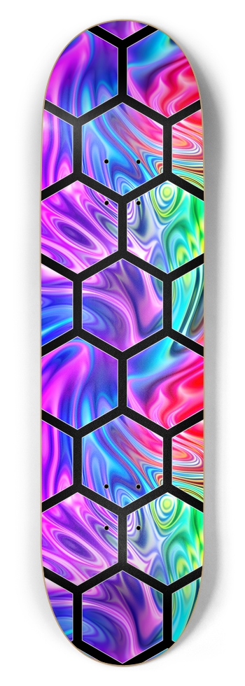 Hexadious 8-1/2 Skateboard Deck