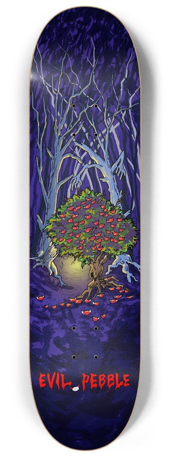 Evil Apple Deck 8-1/4 Skateboard Deck