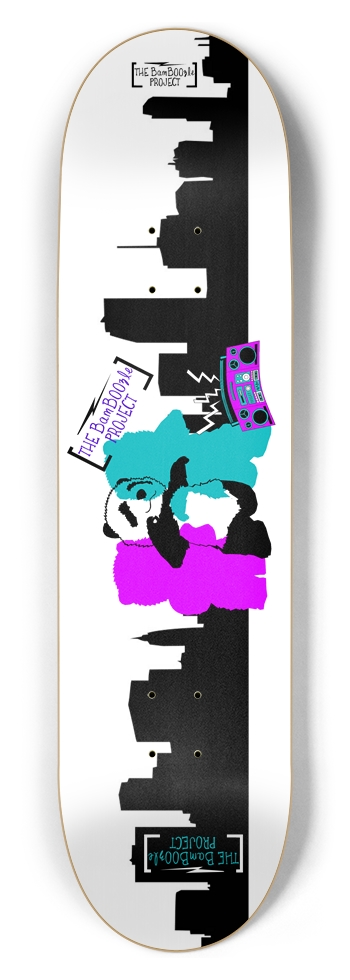 Bad Panda NYC Deck - Size: 8.5 x 32 Inchesk 8-1/2 Skateboard Deck
