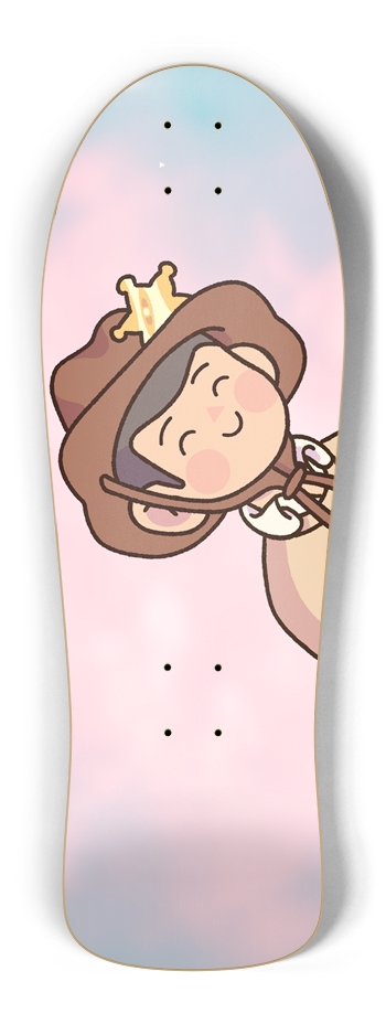 CowBoki - Old School Skateboard Old School Shape