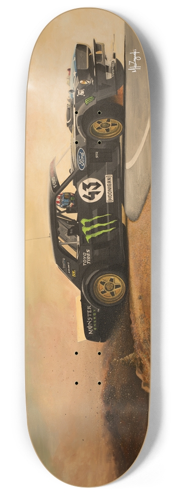 Ken Block Pikes Peak Hoonicorn - 9" 9 Inch Skateboard