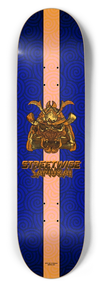 Tiger's Eye Samurai - 8.5" PRO Popsicle 8-1/2 Skateboard Deck