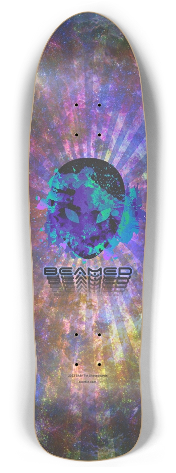 Blue Beamed Alien Special Edition Retro Rocket Retro Rocket