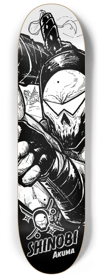 Akuma 8-1/4 Skateboard Deck