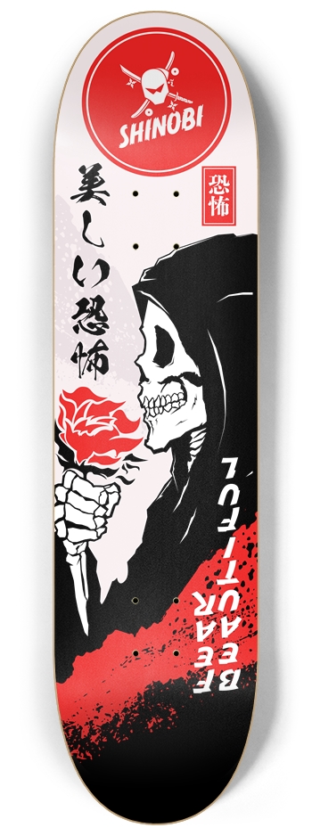 Beautiful Fear 8-1/4 Skateboard Deck