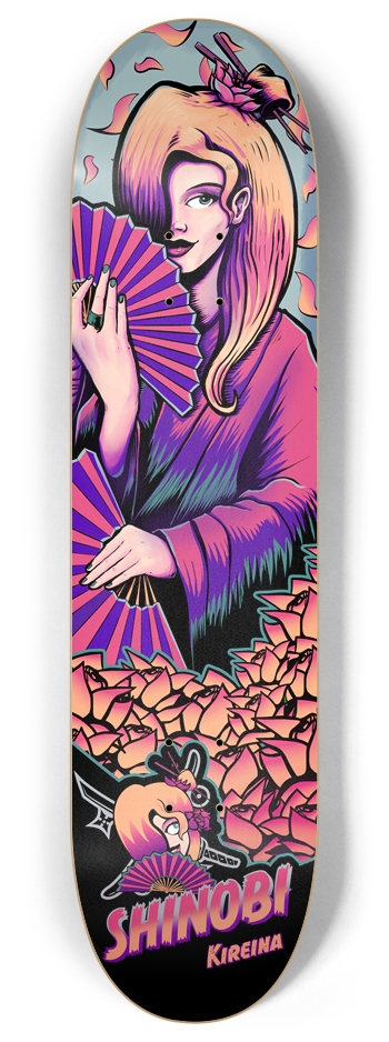 Kireina - 8 Inch 8 Inch Skateboard Deck