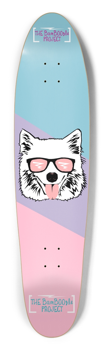 Cotton Candy Boo Longboard Longboard Shape