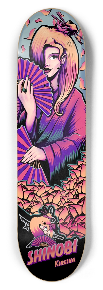 Kireina - 8.5 Inch 8-1/2 Skateboard Deck