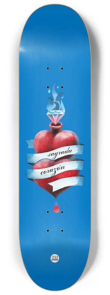 sagrada (sacred) 8-1/4 Skateboard Deck