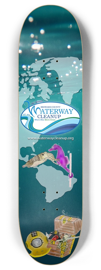 WWCU 2023 Custom Skateboard 8 Inch Skateboard Deck