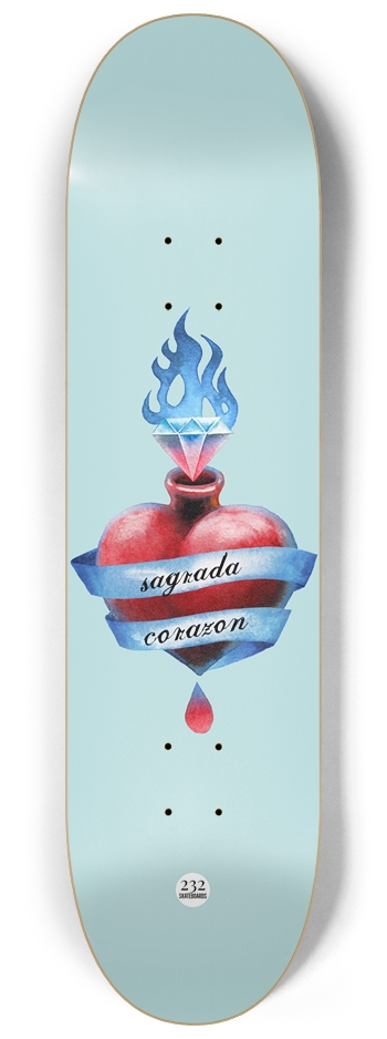 sagrada (sacred) 8-1/4 Skateboard Deck