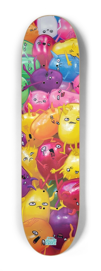 Bean Busy 7.25" (KIDS) 7-1/4 Mini/Kid Skateboard