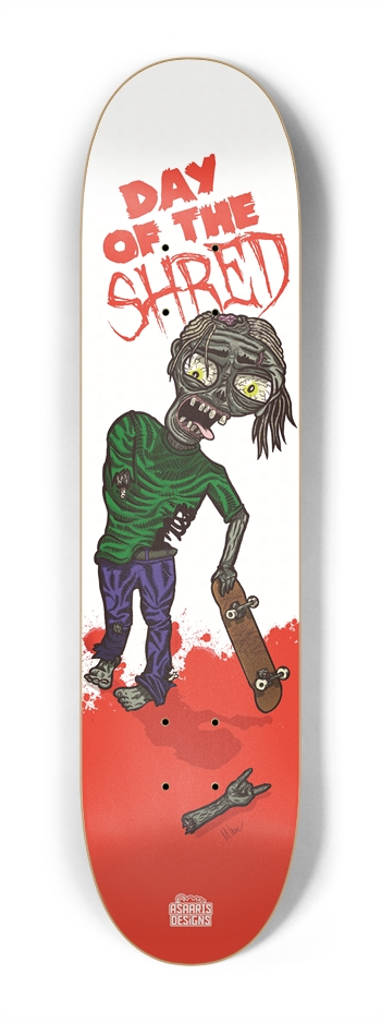 Day of the Shred 7.25" (Kids) 7-1/4 Mini/Kid Skateboard