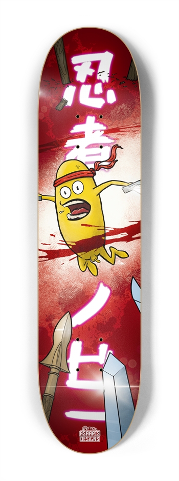 Ninja Bean 7.25” (KIDS) 7-1/4 Mini/Kid Skateboard