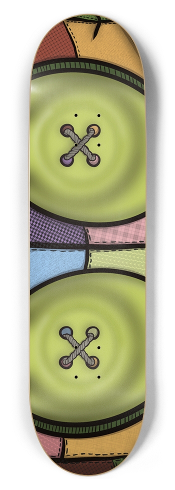 The Face 8-1/2 Skateboard Deck
