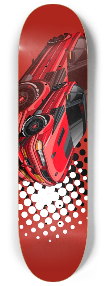 Red Board 8-1/4 Skateboard Deck